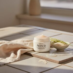 Arencia Rice Mucin Overnight Glow Máscara Facial Con Suero 1.7 Onzas
