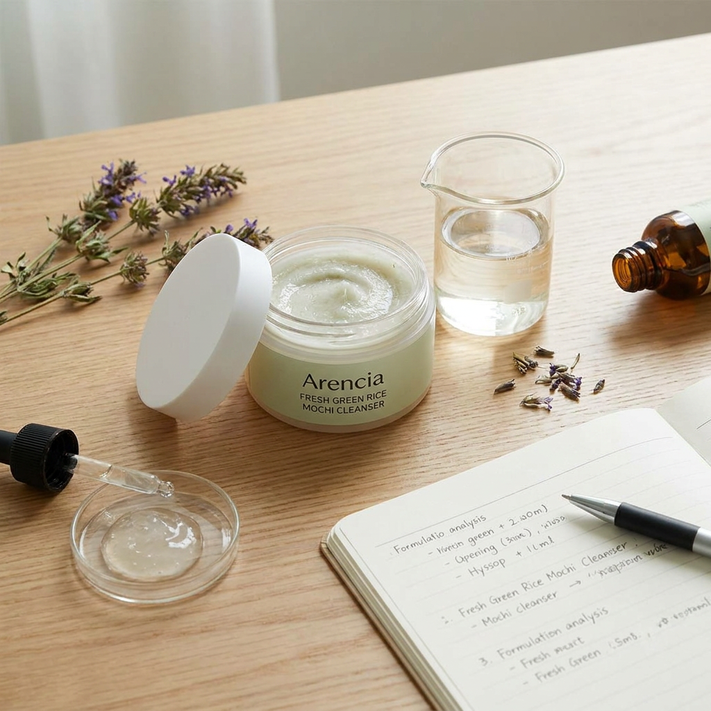 Cómo leer la fórmula de la mascarilla facial Arencia Holy Hyssop sin caer en promesas